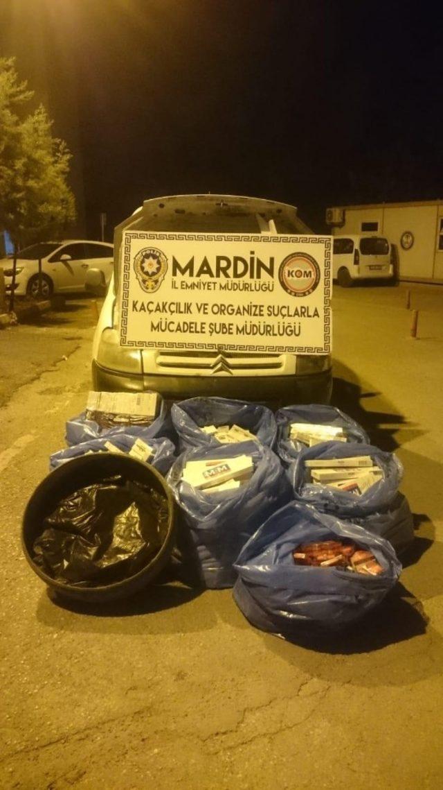 Mardin’de 10 bin 860 paket kaçak sigara ele geçirildi