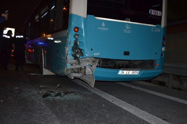 Pendik'te trafik kazası: 1 ölü