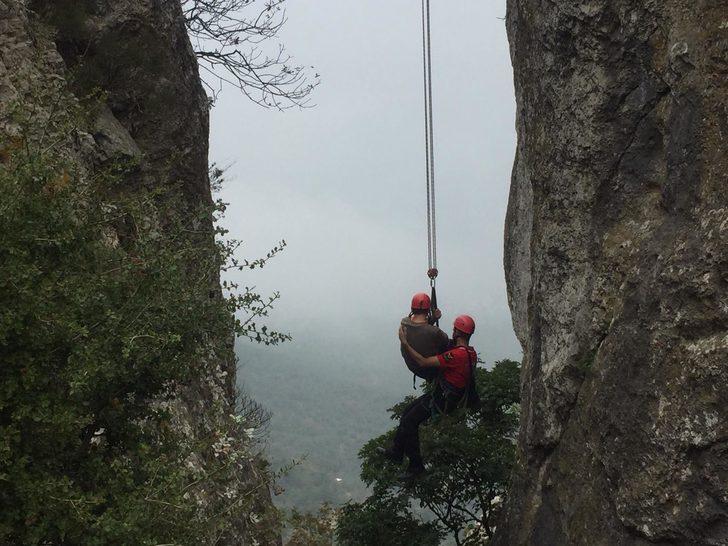 300 metre yükseklikte yürekleri ağza getiren tatbikat G5