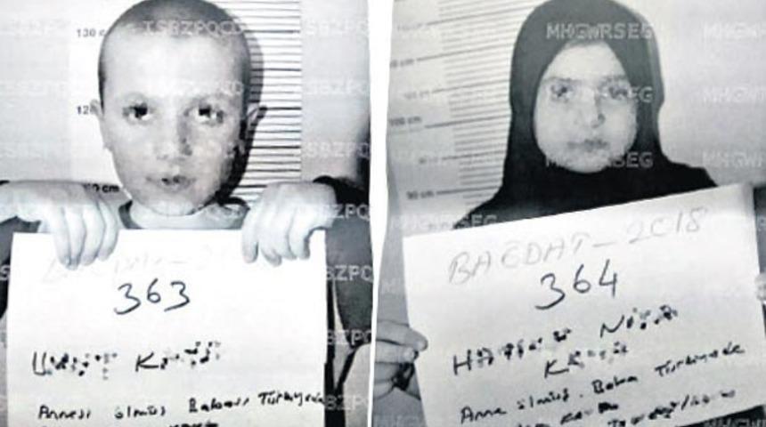 O çocuklar Türkiye'ye getirildi