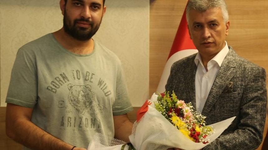 Sporculardan Kaymakam Arıcan&rsquo;a teşekk&uuml;r