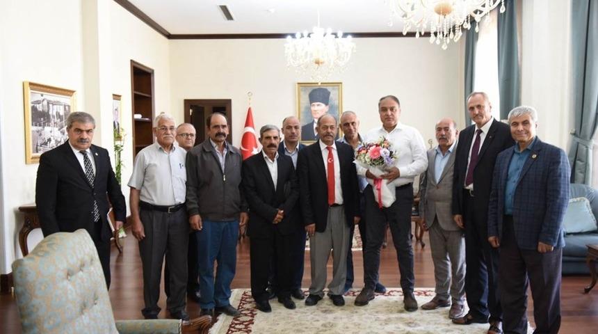 Vali Tekinarslan muhtarları kabul etti