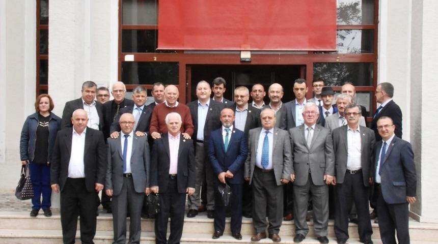 Başkan Eşkinat, S&uuml;leymanpaşa muhtarlarını ağırladı