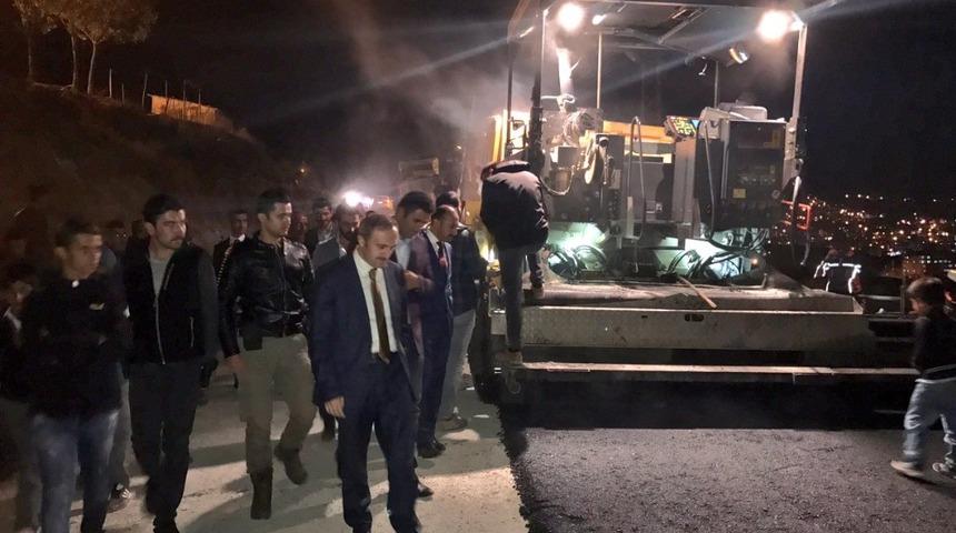 Yıllar sonra gelen asfalt sevinci