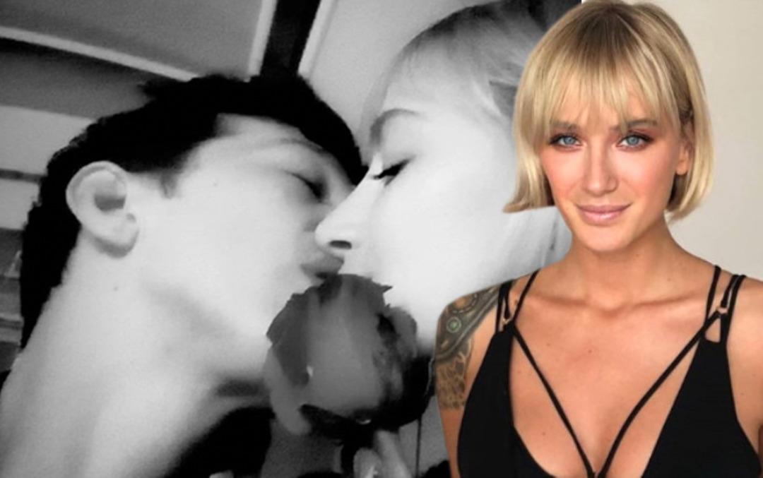 Didem Soydan'dan dudak dudağa poz