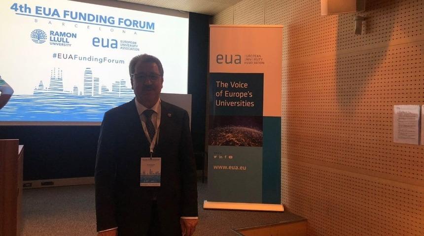 Prof. Dr. Budak Avrupa &Uuml;niversiteler Birliği Forumuna katıldı