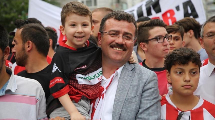 Başkan Taş&ccedil;ı ma&ccedil;a taraftarlarla gidecek