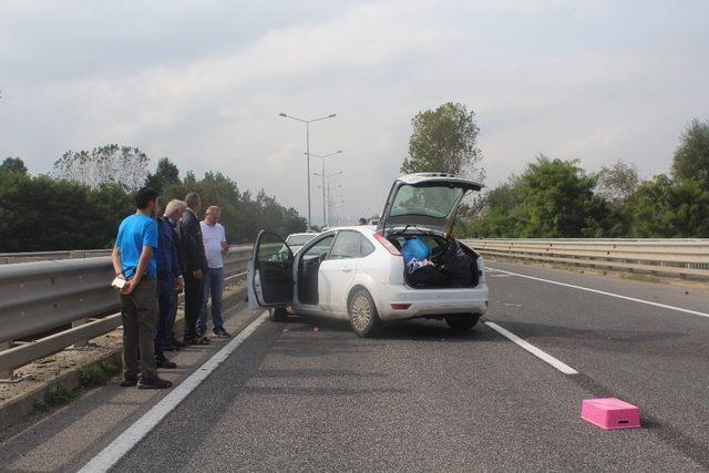 Ordu-Samsun sınırında kaza: 3 yaralı