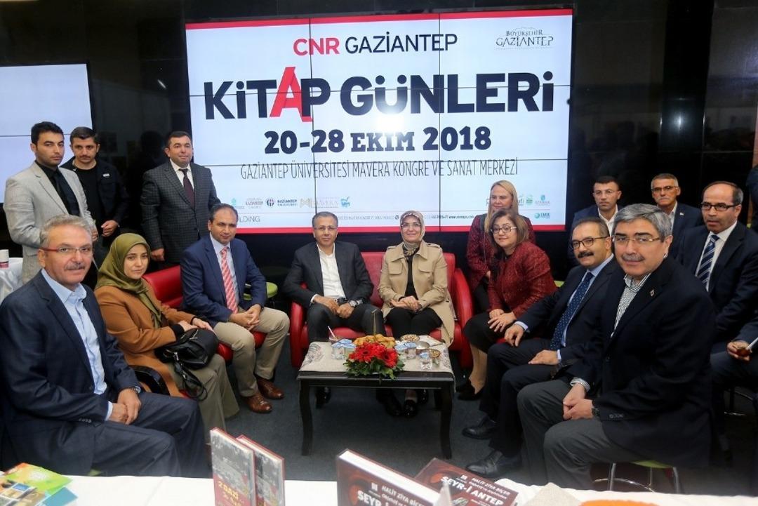 CNR Gaziantep kitap fuarı a&ccedil;ıldı