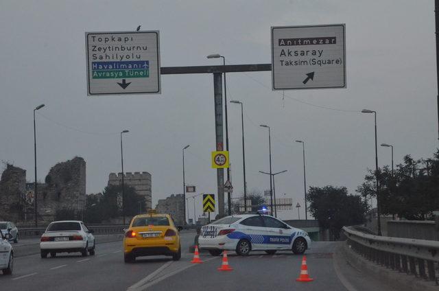 İstanbul'da bugün bu yollar kapalı