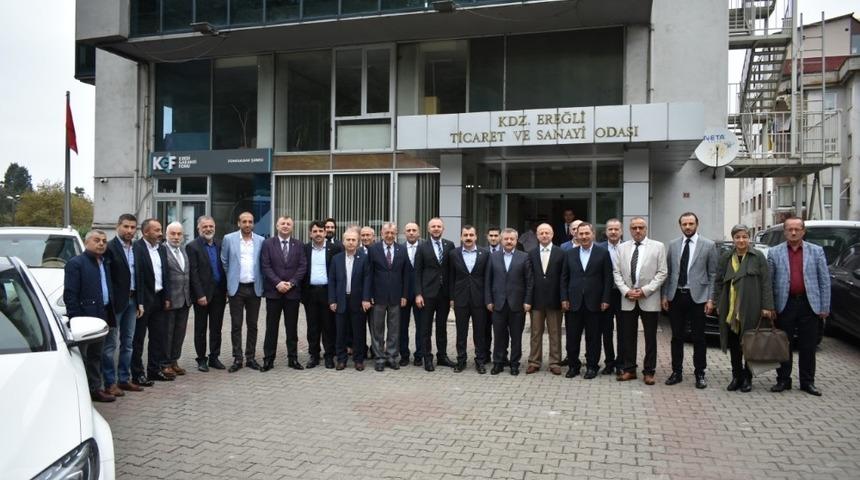 Kdz Ereğli TSO, il&ccedil;enin sorunlarını masaya yatırdı