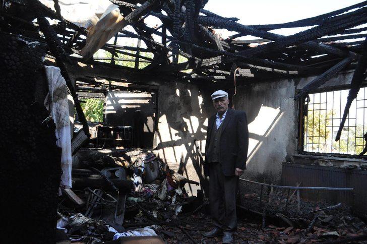 Servetini kaybedince kanser hastası annesinin evini yaktı  G1