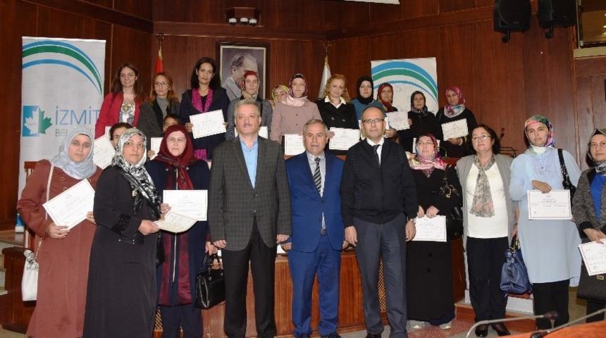 İzmit Belediyesi&rsquo;nden kadınlara destek