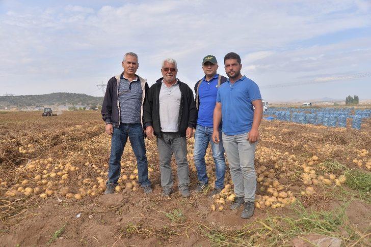 Kayseri’de patates hasadı devam ediyor G5