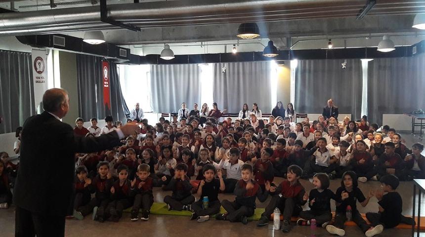 &Ouml;ğrencilere atık y&ouml;netimi ve &ccedil;evre eğitimi