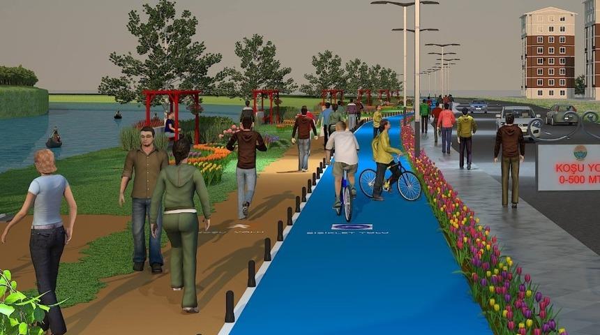 İlkadım&rsquo;a &lsquo;Yaşam Parkuru&rsquo;