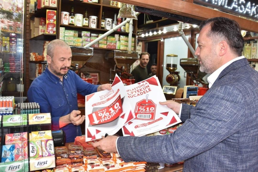 Balıkesir esnafından devlete b&uuml;y&uuml;k destek