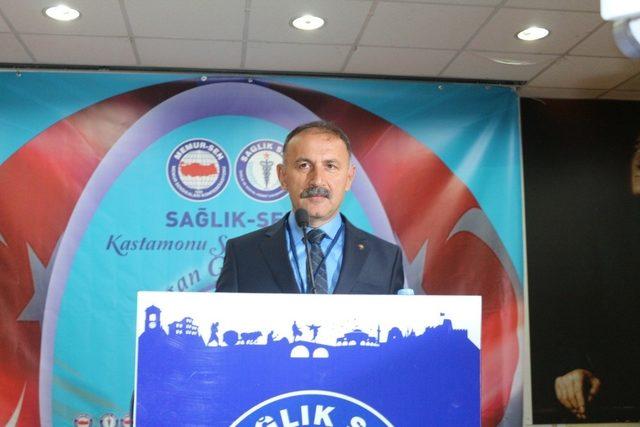 Sağlık-Sende mevcut başkan Mehmet Öz, güven tazeledi