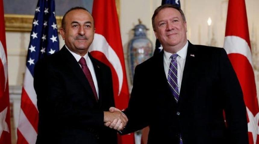Dışişleri Bakanı Çavuşoğlu, Pompeo ile görüştü