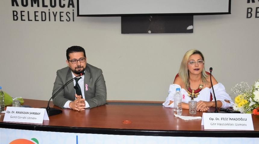 Kumluca&rsquo;da Meme Kanseri anlatıldı