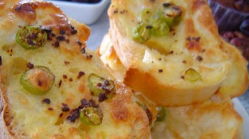 Fırında Omletli Ekmek