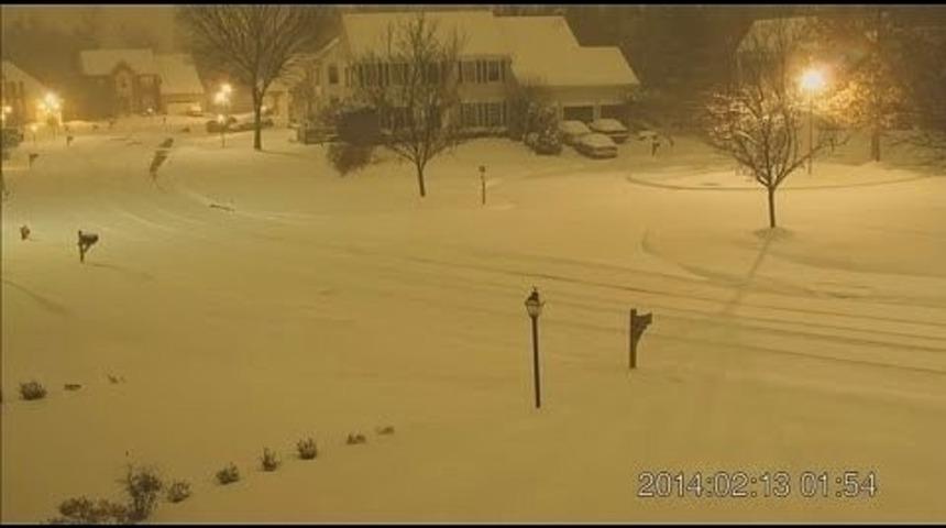 Sıcaklarda İ&ccedil;inizi Serinletecek Hızlandırılmış (Timelapse) Kar Videoları