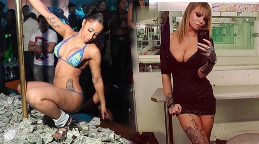 Striptiz! Tek gecede başkalarının bir ayda kazandığı parayı kazanıyorlar!