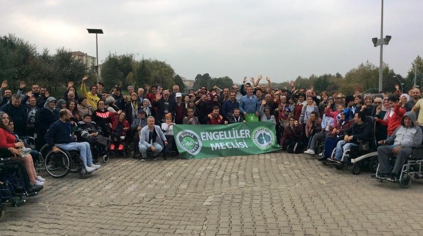 Bursa Kent Konseyi&rsquo;nden 200 engelli vatandaş Eskişehir&rsquo;e geldi