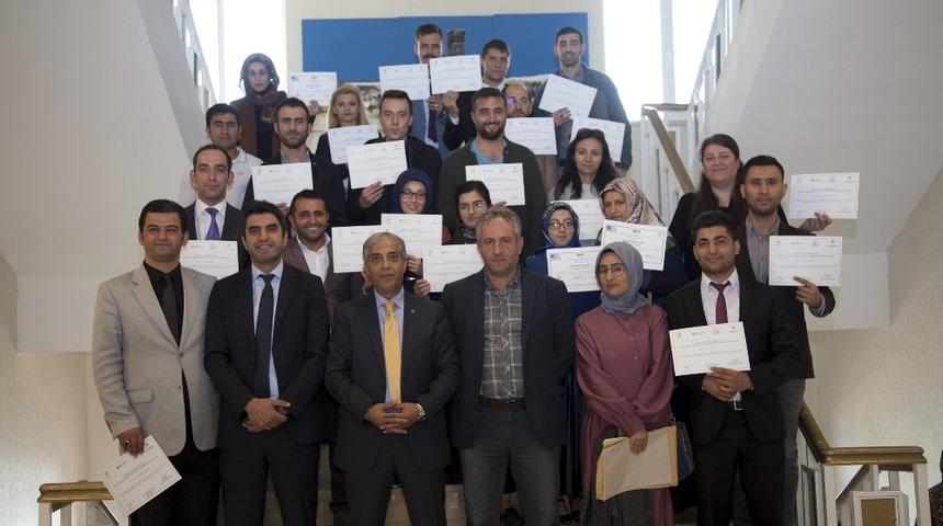 Ahlat&rsquo;ta sertifika t&ouml;reni