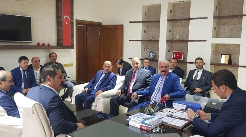 KEDFE&rsquo;den Aşkale Kaymakamlığına ziyaret