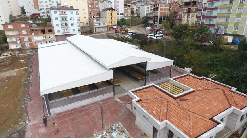 Korgan Kapalı Pazar Projesi tamamlandı