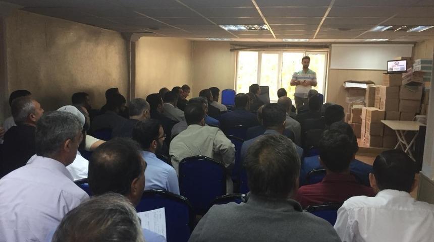 Müftülük çalışanlarına “Narko Rehber Projesi” anlatıldı