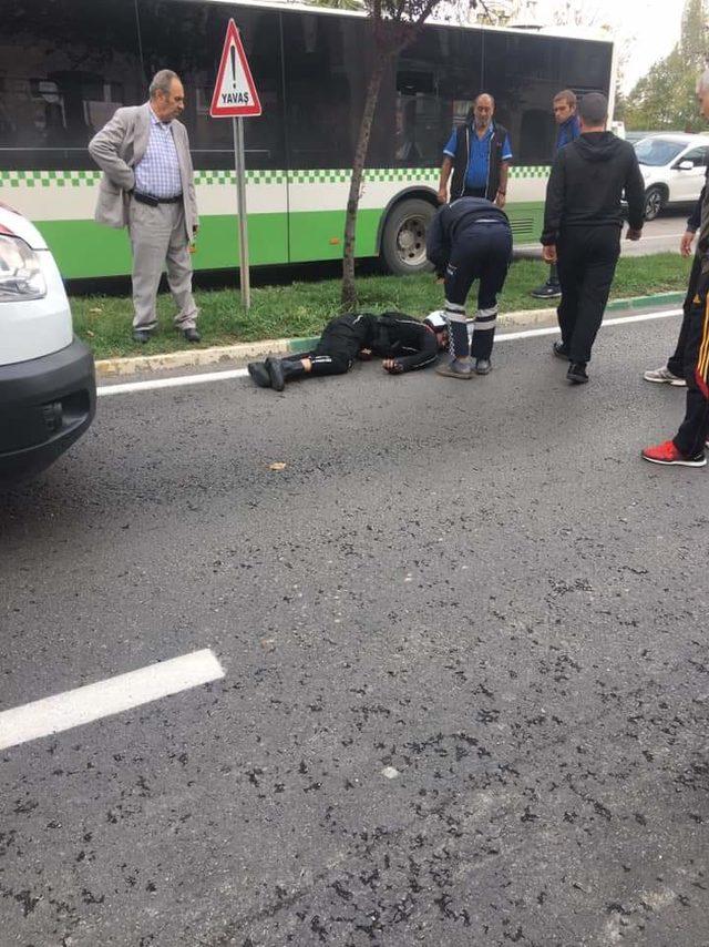 Kazada yaralanan Yunus polisi yoğun bakımda