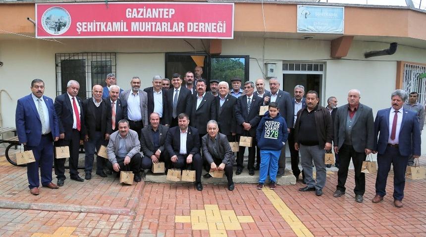 Fadıloğlu&rsquo;ndan muhtarlara ziyaret