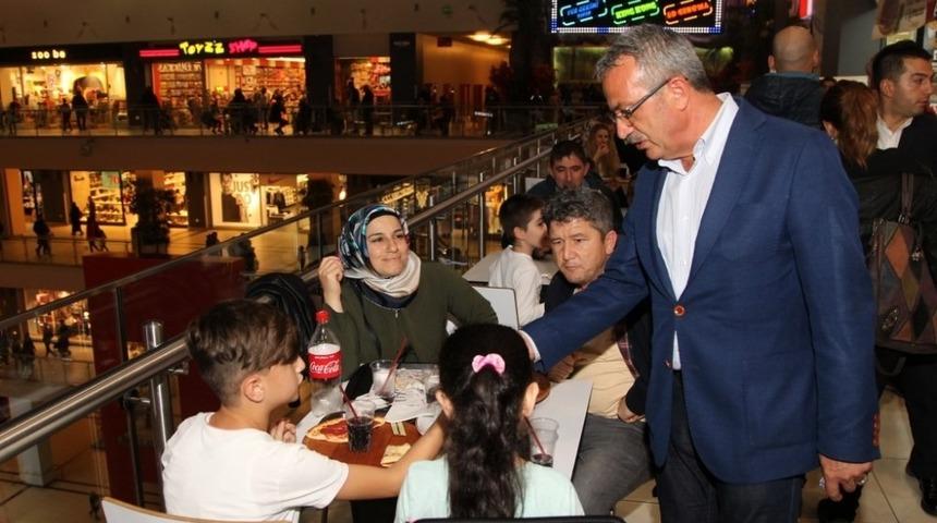 Başkan K&ouml;şker vatandaşlarla buluştu