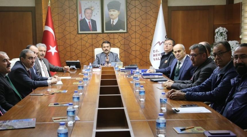 Nevşehir&rsquo;de İl Spor G&uuml;venlik Kurulu toplantısı yapıldı