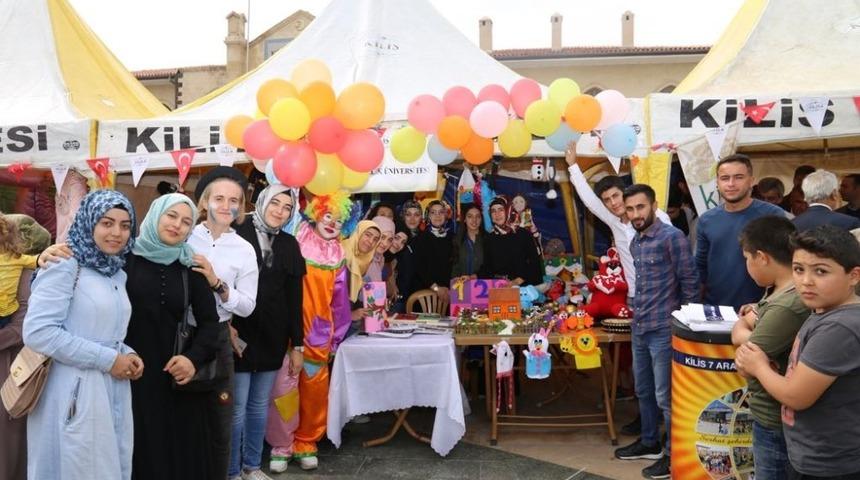 Zeytin yağı festivaline &uuml;niversite de katıldı