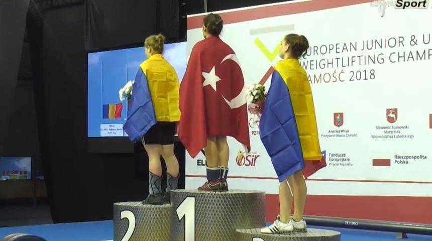 Aydınlı Ayşeg&uuml;l &Ccedil;akın, Avrupa Şampiyonu oldu