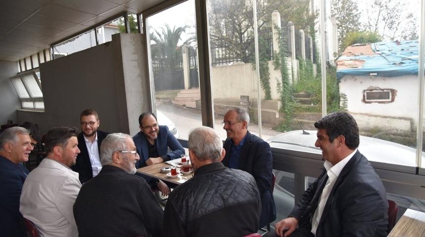 Başkan Ayaz, vatandaşlarla bir araya geldi