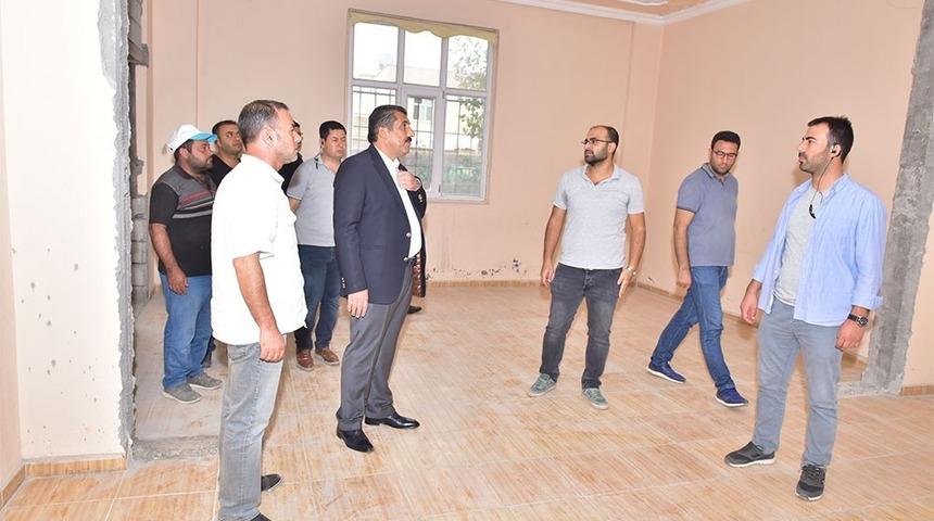 Başkan Atilla, yapımı devam eden parkları inceledi