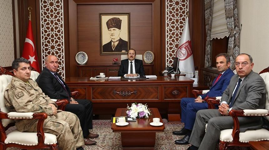 Sanayi ve Teknoloji İl M&uuml;d&uuml;rl&uuml;ğ&uuml; heyeti Vali Pehlivan&rsquo;ı ziyaret etti