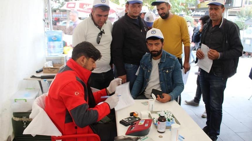 Hizmet-İş Sendikasından kan bağışı