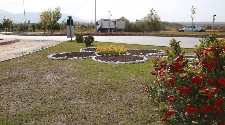 Niğde Belediyesiyle kavşaklar rengarenk