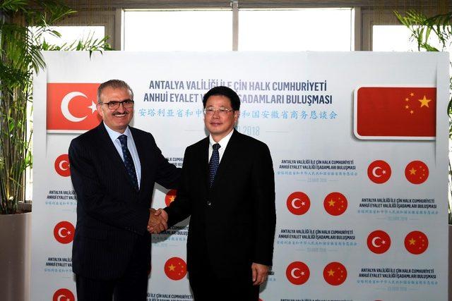 Antalya ve Çin’in Anhui Eyaleti dostluk protokolü imzaladı