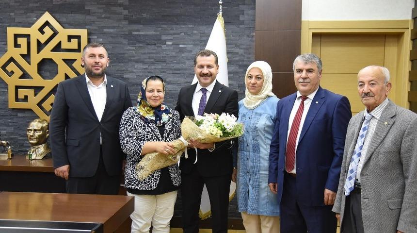 Karesi&rsquo;de muhtarlar mutlu