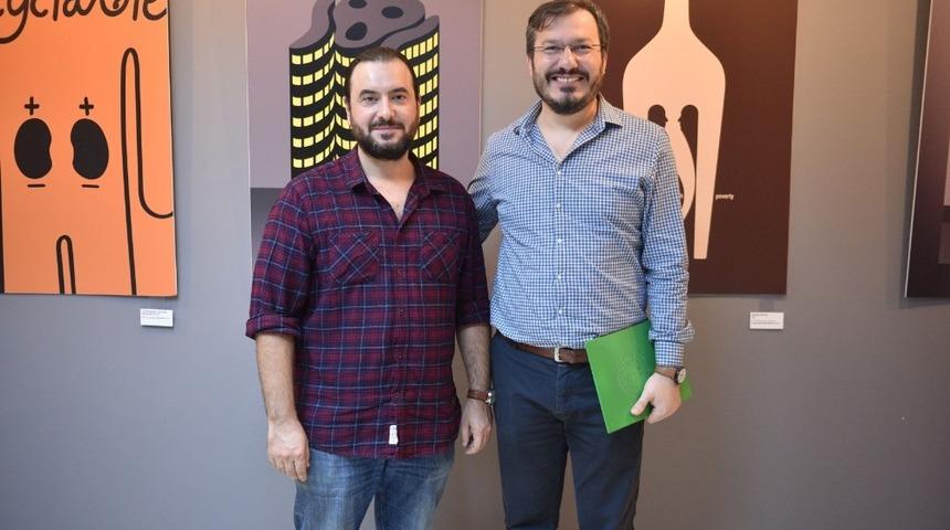 &Ouml;ğretim &uuml;yesi Murat Ert&uuml;rk&rsquo;&uuml;n ikinci kişisel sergisi a&ccedil;ıldı