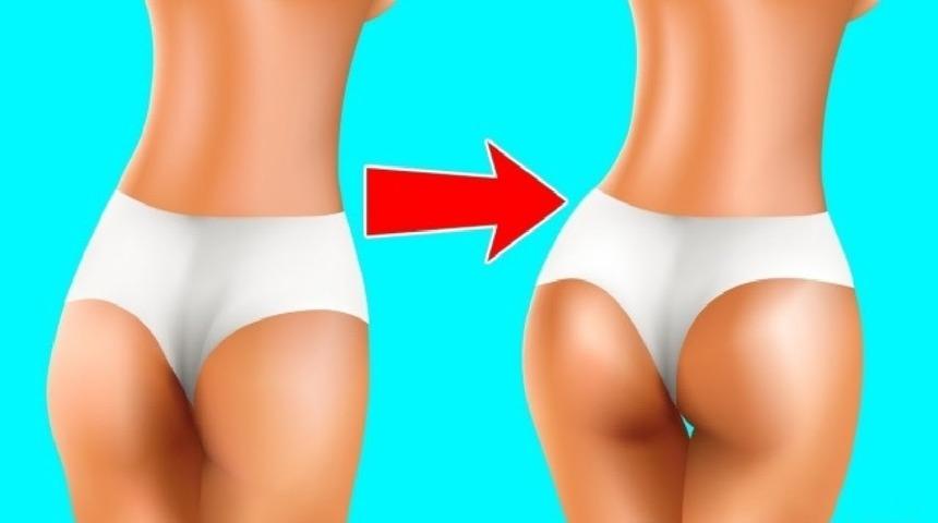  M&uuml;kemmel bir popo i&ccedil;in 30 g&uuml;nl&uuml;k egzersiz planı