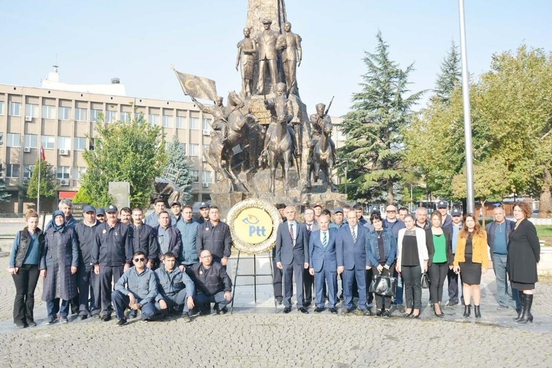 PTT&rsquo;nin 178. Kuruluş yıld&ouml;n&uuml;m&uuml; Uşak&rsquo;ta &ccedil;eşitli etkinliklerle kutlandı