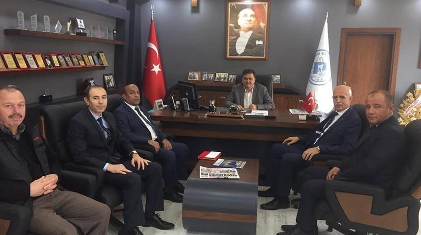 Kocaeli Bilecikliler Derneği&rsquo;nden Başkan Yal&ccedil;ın&rsquo;a ziyaret