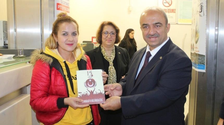 PTT&rsquo;nin 178&rsquo;inci kuruluş yıl d&ouml;n&uuml;m&uuml;nde 178. kişi hediyesini aldı